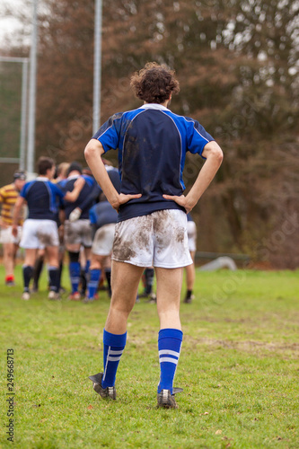Rugby player in Holland