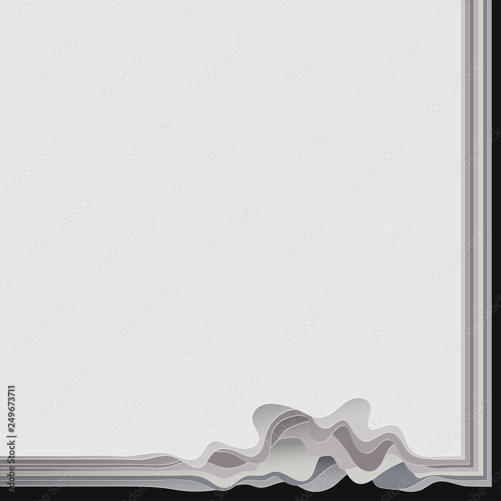 Notepad. Background for presentation in paper style Notepad. Background for presentation in paper style