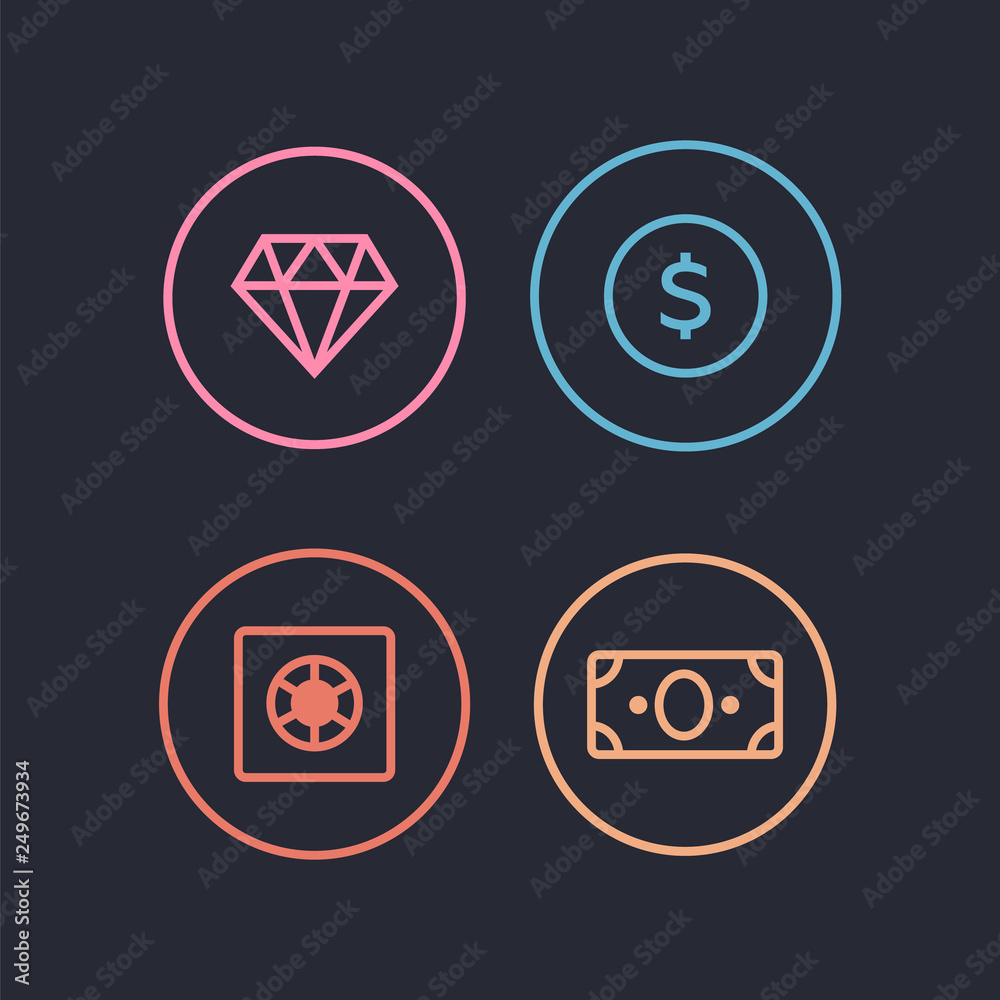Phone or mobile payment. Pay online vector signs. Tax and finance icons vector set Phone or mobile payment. Pay online vector signs. Tax and finance icons vector set