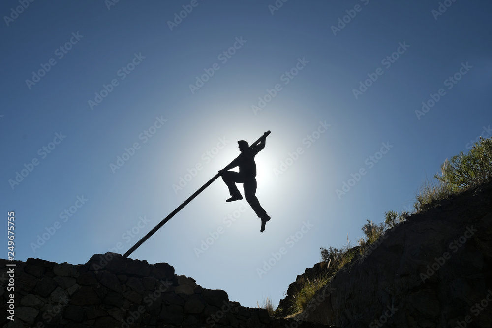 Fototapeta premium salto del pastor