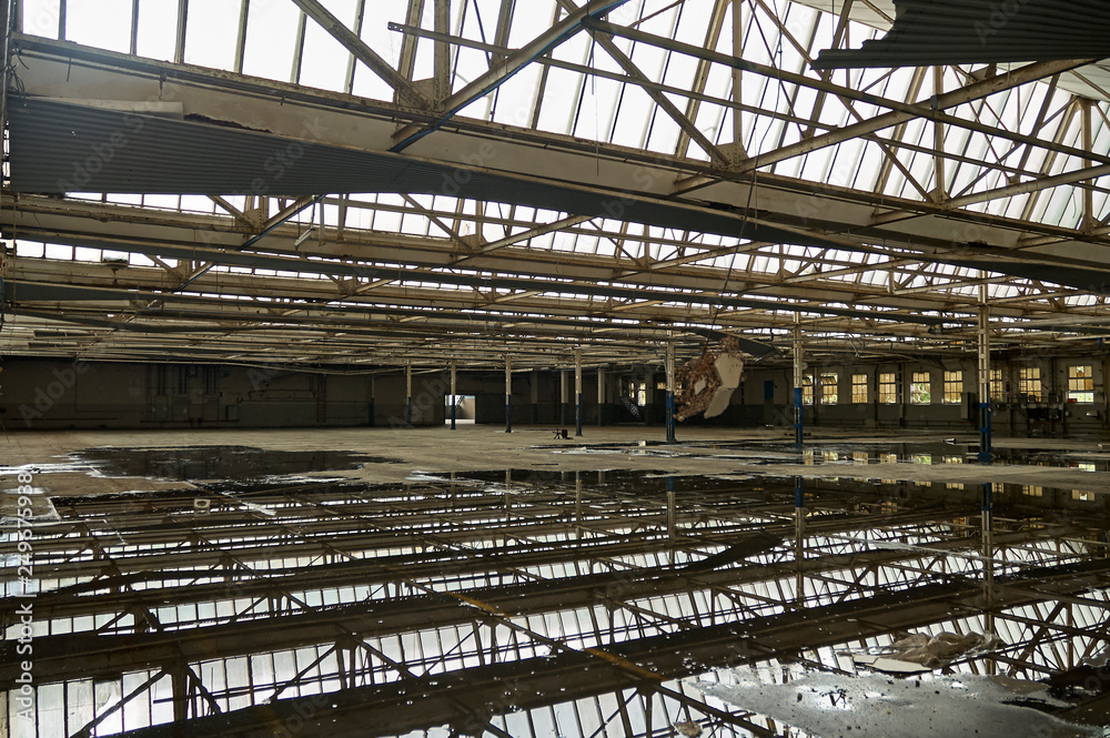 Old abandoned factory in the Netherlands Old abandoned factory in the Netherlands
