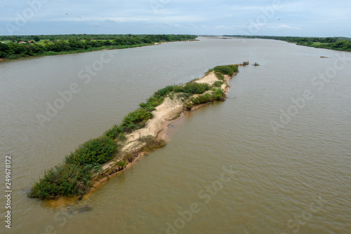 View at river Parnaiba, Brazil photo