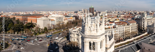 Madrid view from the rooftops