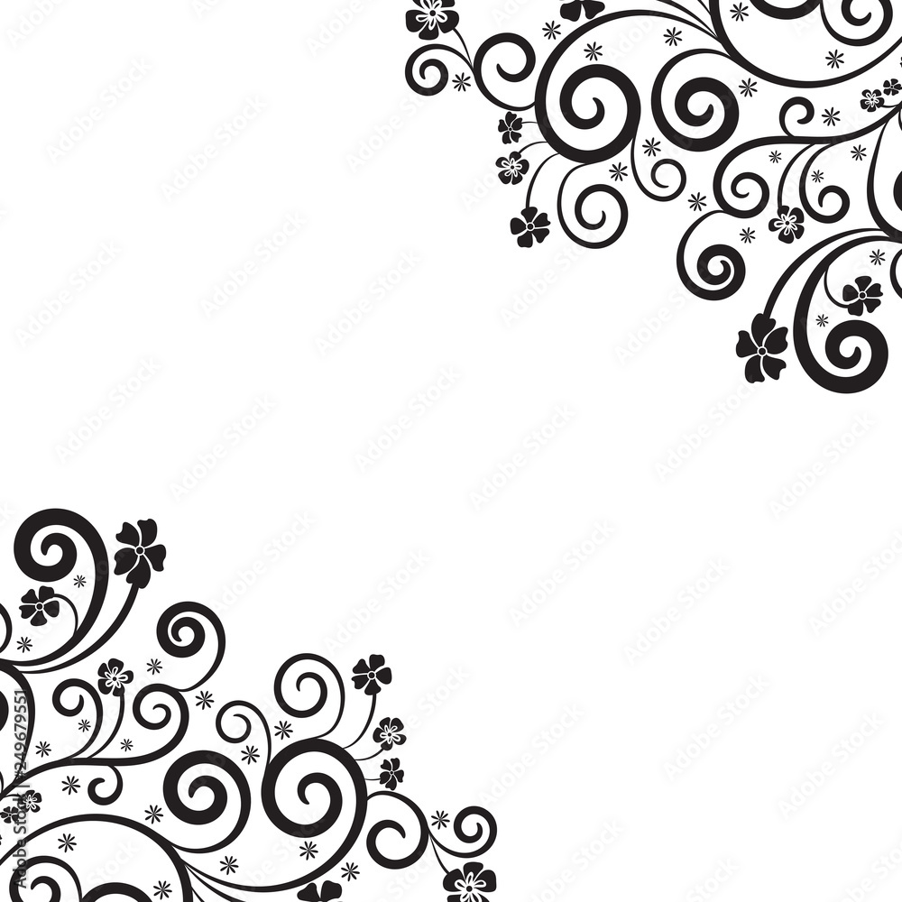 Swirls set. Decorative elements for frames. Elegant swirl vector illustration. Swirls set. Decorative elements for frames. Elegant swirl vector illustration.