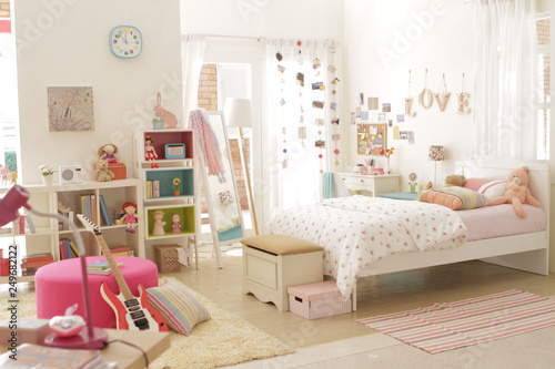 cute teen girl girl bedroom with decoration 2