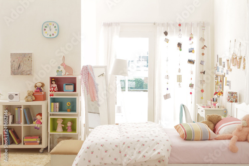 cute teen girl bedroom with decoration 5