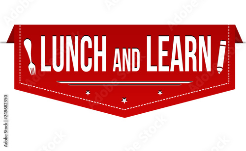 Lunch and learn banner design