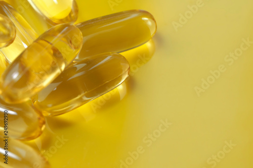 фотографія Soft gelatin capsules with omega-3