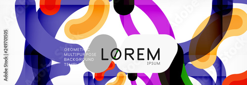 Circular lines design background