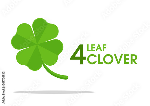 Four leaf clover A symbol of good luck.