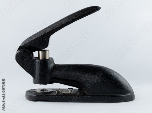 Rabbit Pattern Hole Puncher Side View