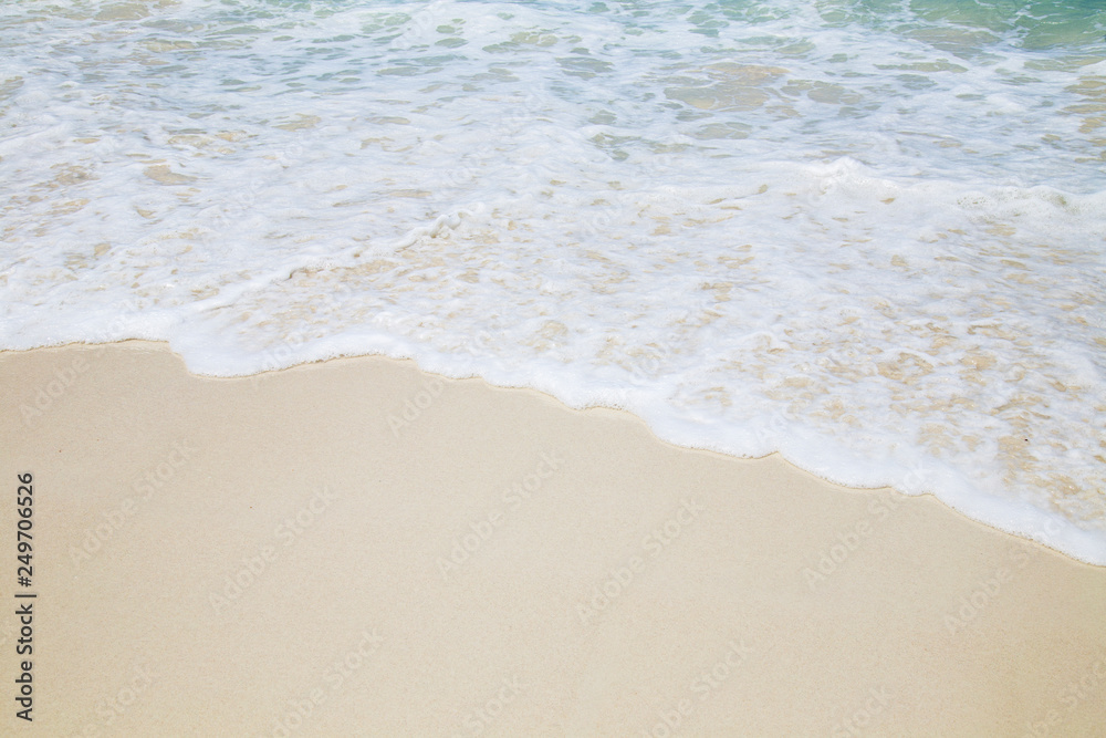 Beautiful beach and tropical sea