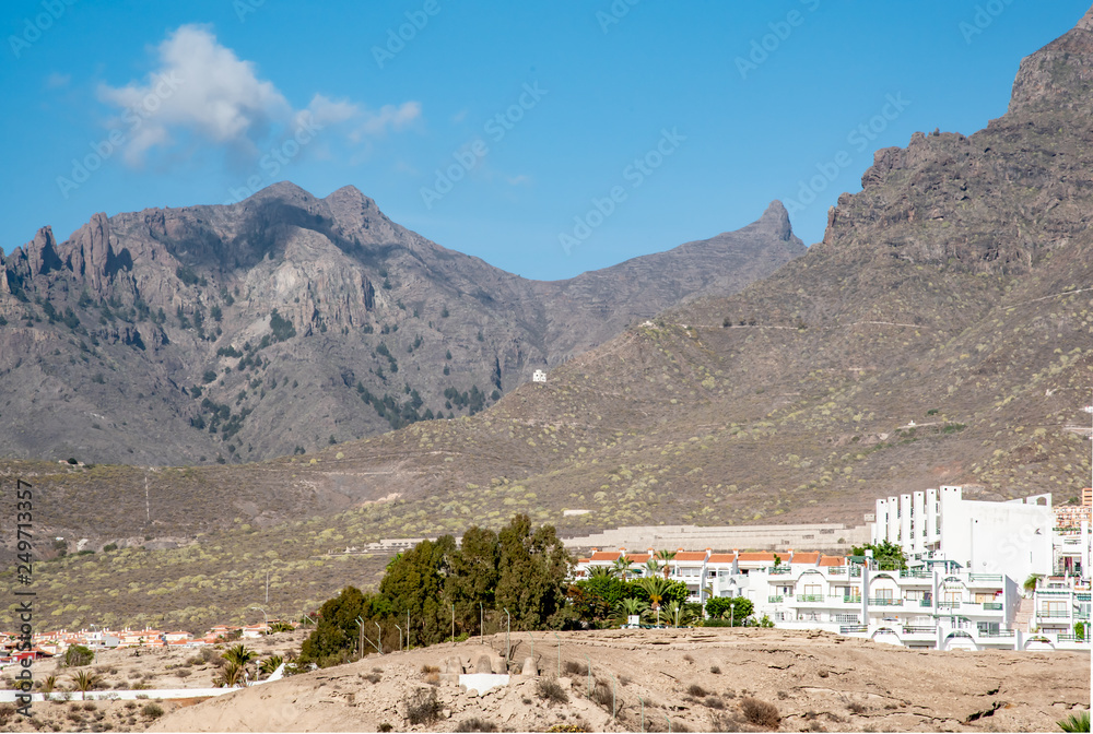 view of mountains tenerife canarias view of mountains tenerife canarias