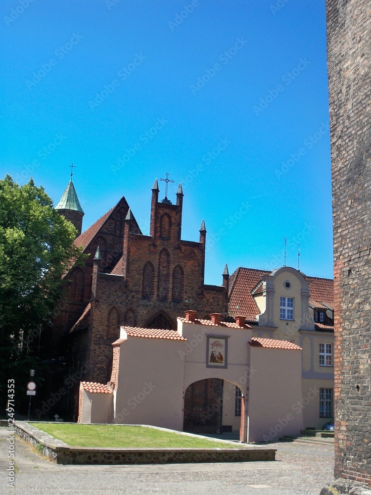 Fototapeta premium Gdańsk (Danzig) - Stare Miasto - Kościół św. Elżbiety