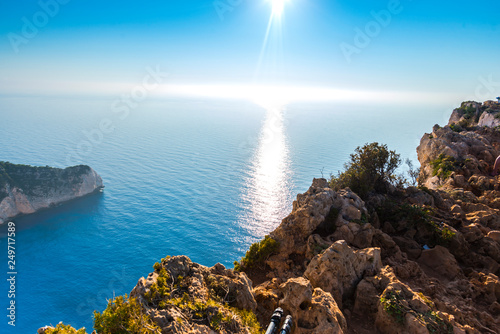 Sea landscape in zakynthos island © somra