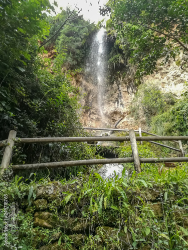 View of a waterfall in Navajas