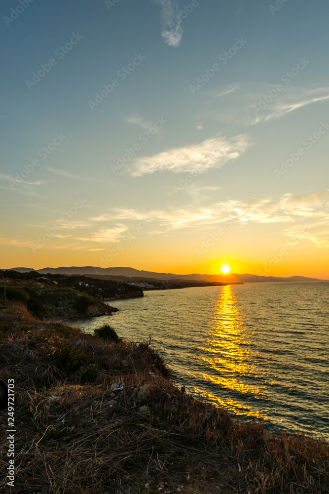 Fototapeta premium Sea landscape in greece