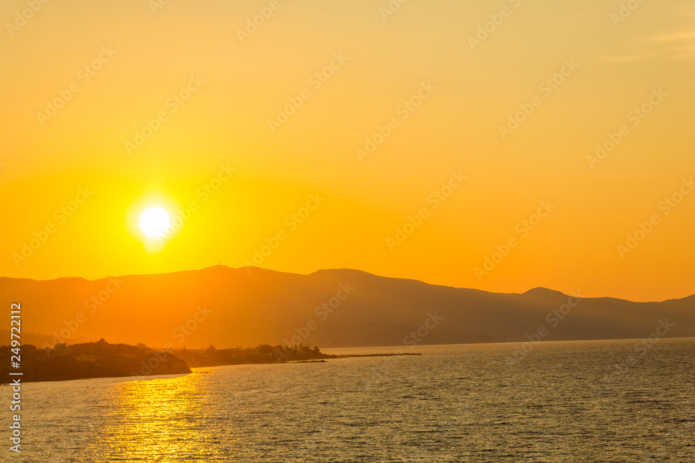 Sea landscape in greece