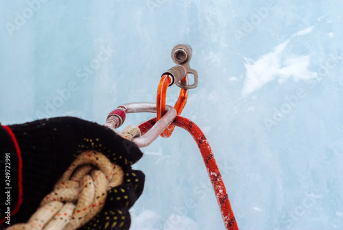 reliable insurance for ice climbing photo