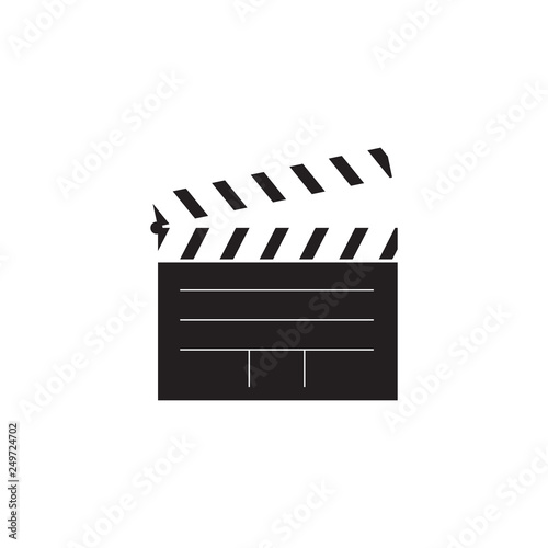 Film logo design vector template