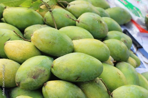 Mango fruit is delicious at street food