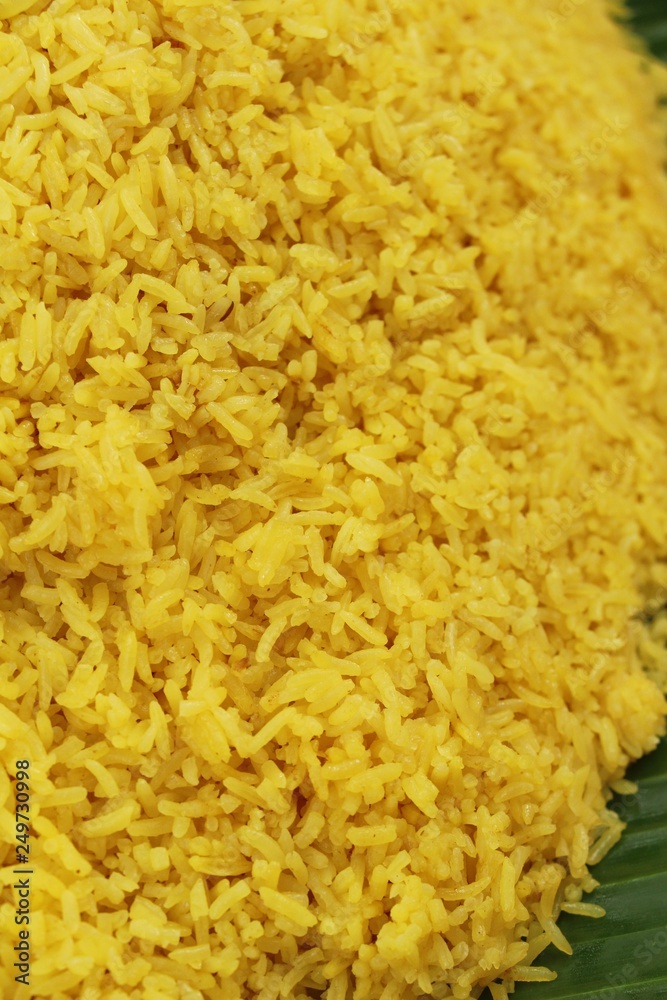 Chicken biryani with rice delicious and sauce Chicken biryani with rice delicious and sauce