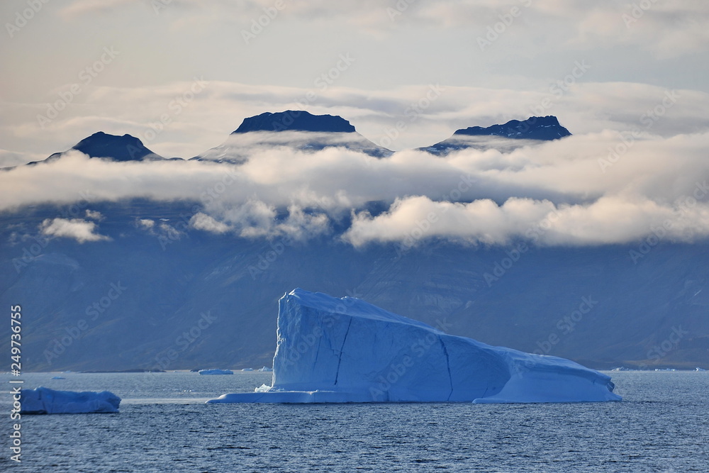 Seascapes of Greenland.
