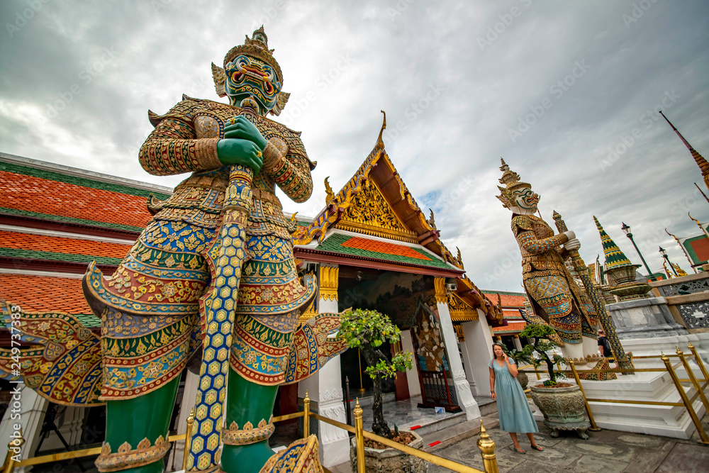 Gran Palace Wat Phra Kaew Temple in Bangkok, Thailand Gran Palace Wat Phra Kaew Temple in Bangkok, Thailand