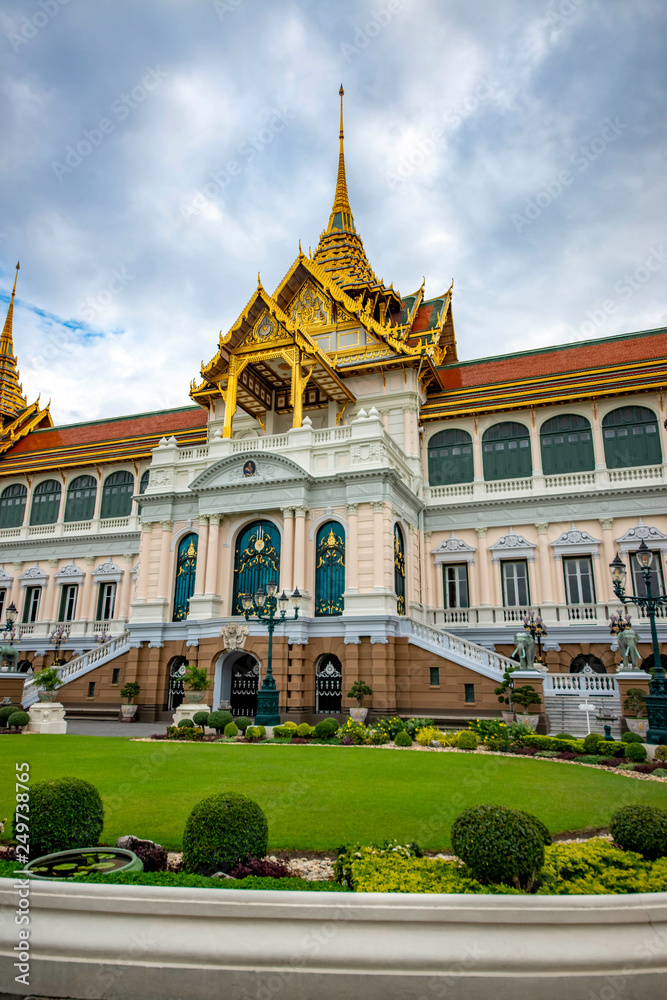 Gran Palace Wat Phra Kaew Temple in Bangkok, Thailand