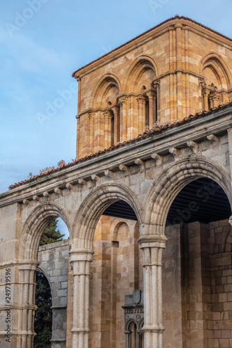 The Basilica de los Santos Hermanos Martires, Vicente, Sabina y Cristeta, best known as Basilica de San Vicente, Avila, Castile-Leon, Spain. photo
