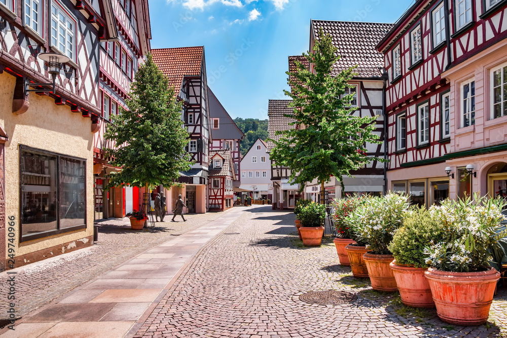 City of Calw in the Black Forest area of Germany