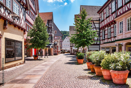 City of Calw in the Black Forest area of Germany