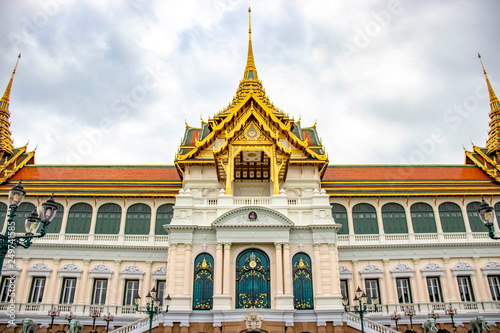 Gran Palace Wat Phra Kaew Temple in Bangkok  Thailand