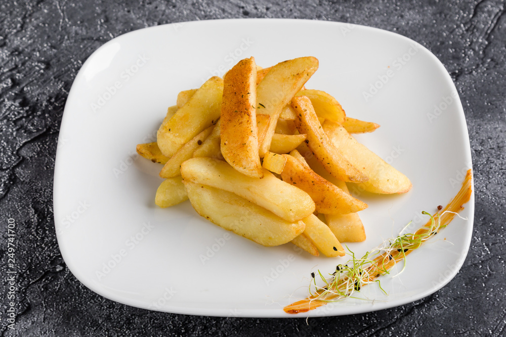 fresh healthy baked delicious baked potato on white plate fresh healthy baked delicious baked potato on white plate