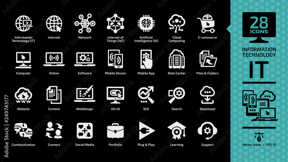 computer technology symbols
