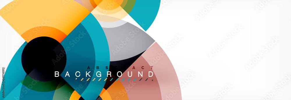 Abstract background circle design Abstract background circle design