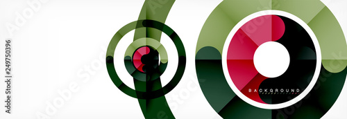 Circular lines design background