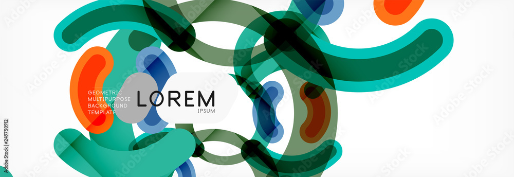 Linear design circle background Linear design circle background