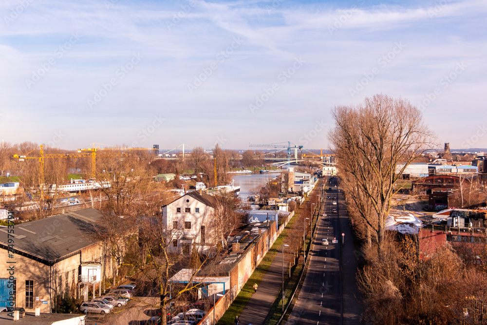 Vista ciudad de Colonia Alemania