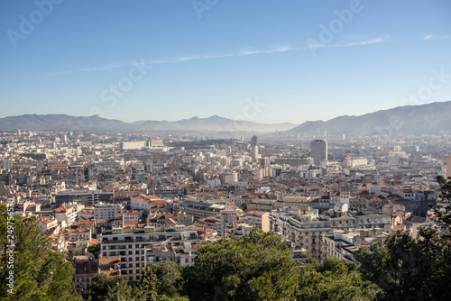Marseille cityscape