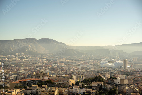 Marseille cityscape