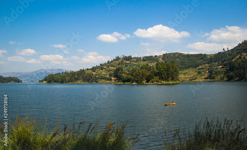 Lake Bunyonyi Uganda photo