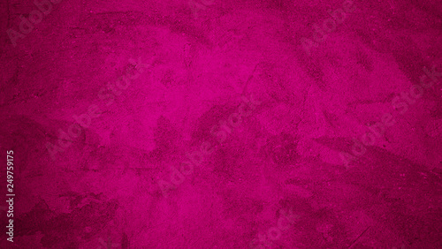 Canvas Print Bright Pink Magenta color Background