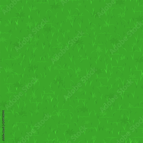 Grass Lawn Texture Pattern Tile
