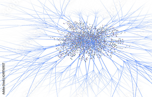 Cartoon Crowd Layered System, Cables Split