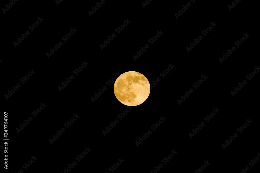 Moon full in the night sky. Astrotheme of the planet of the luna. Moon full in the night sky. Astrotheme of the planet of the luna.