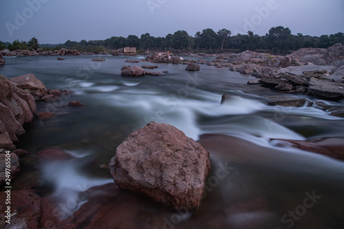 Flowing water 