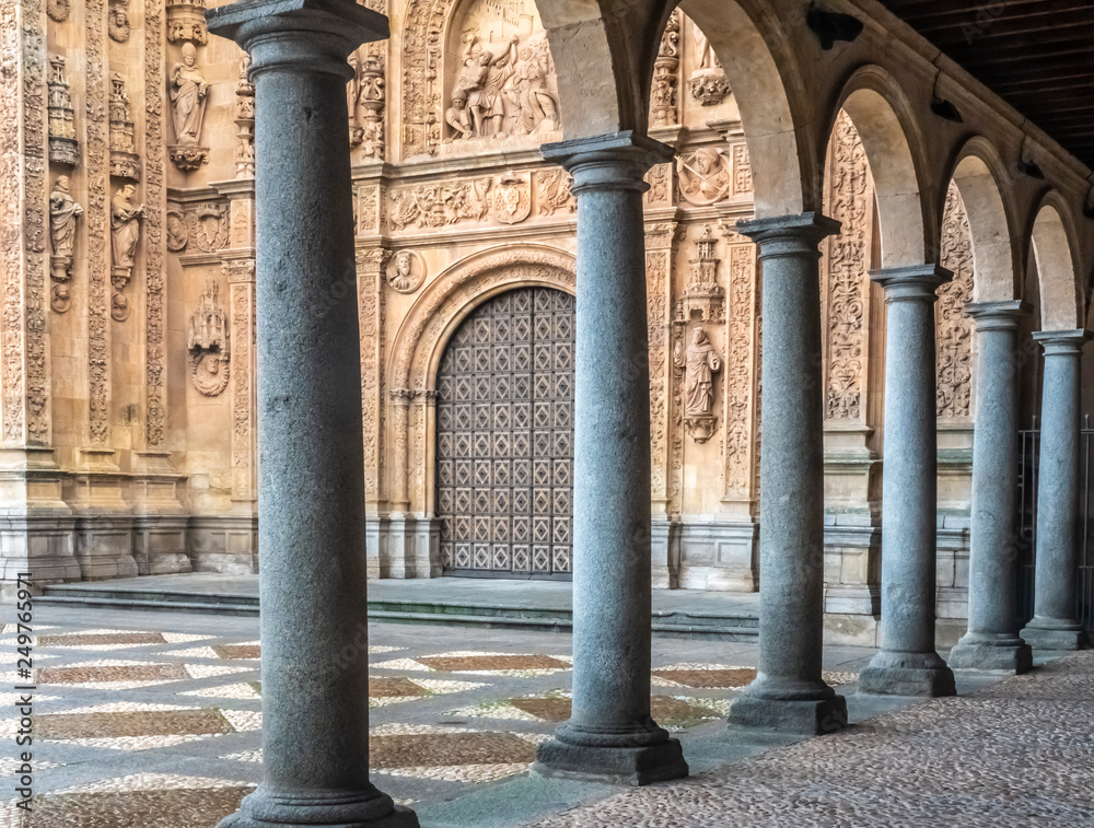 The Convento de San Esteban, a Dominican monastery, Council of Trent Square, Salamanca, Castile-Leon, Spain