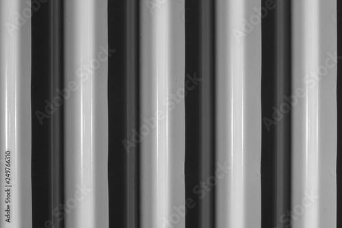 Black and white vertical stripes