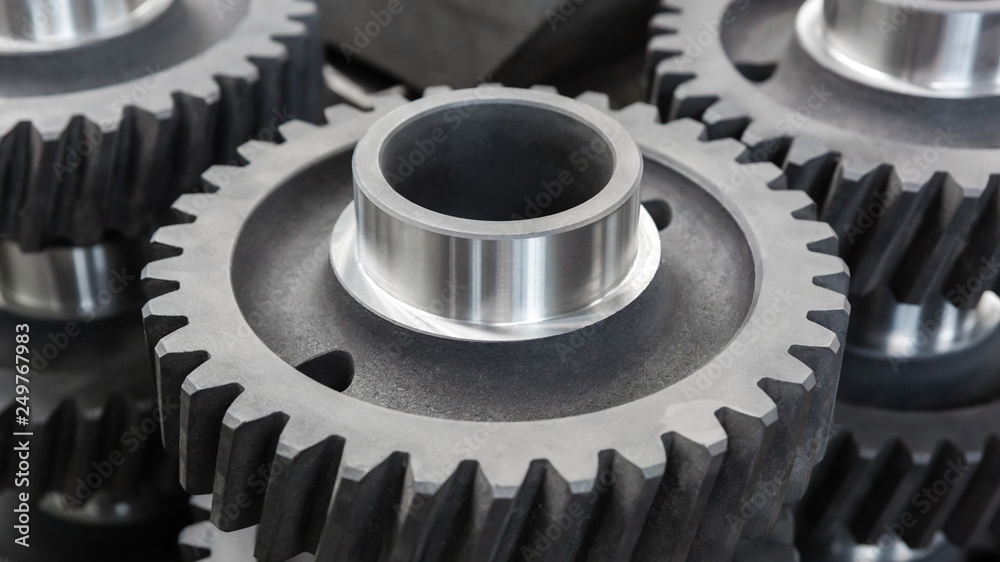 Large metal gears. New parts in stock. Large metal gears. New parts in stock.